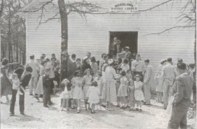 Woodlawn's First Church Building